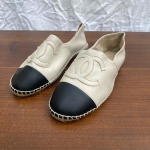 Chanel espadrilles (presuming fake)